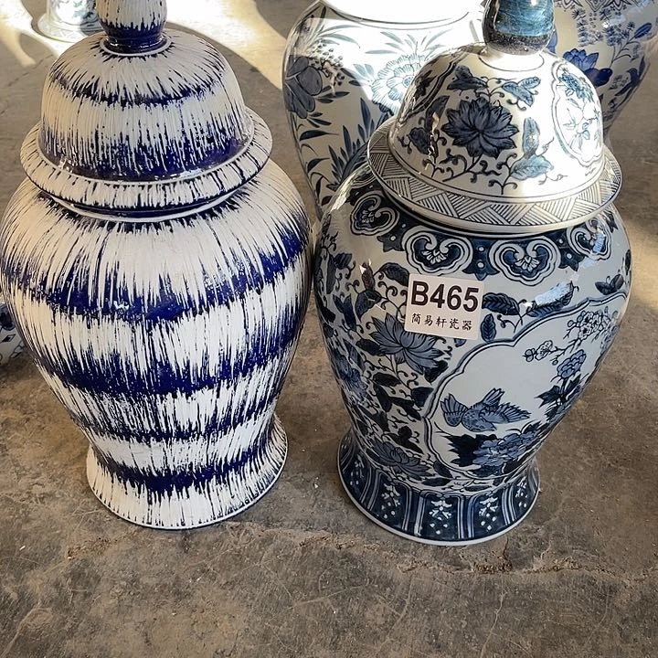 摆件用****5陶瓷制品摆件微瑕处理不退不换介意勿拍一对