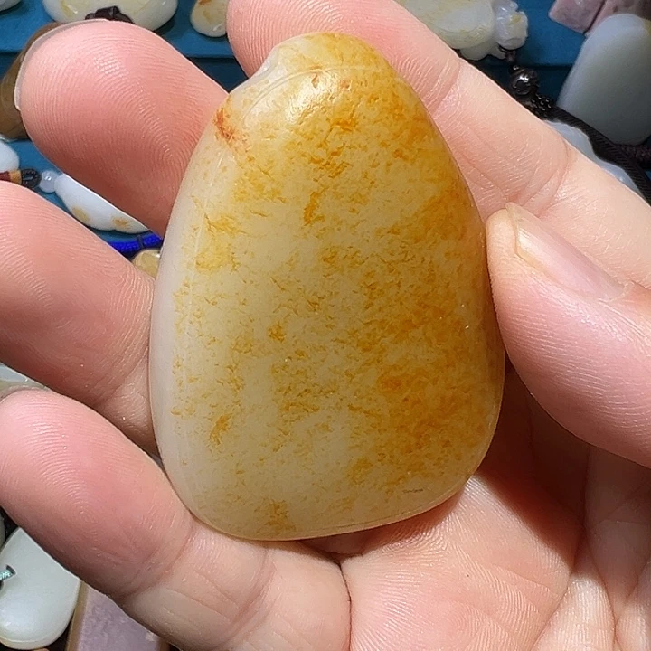 和田玉未镶嵌吊坠(不含链)