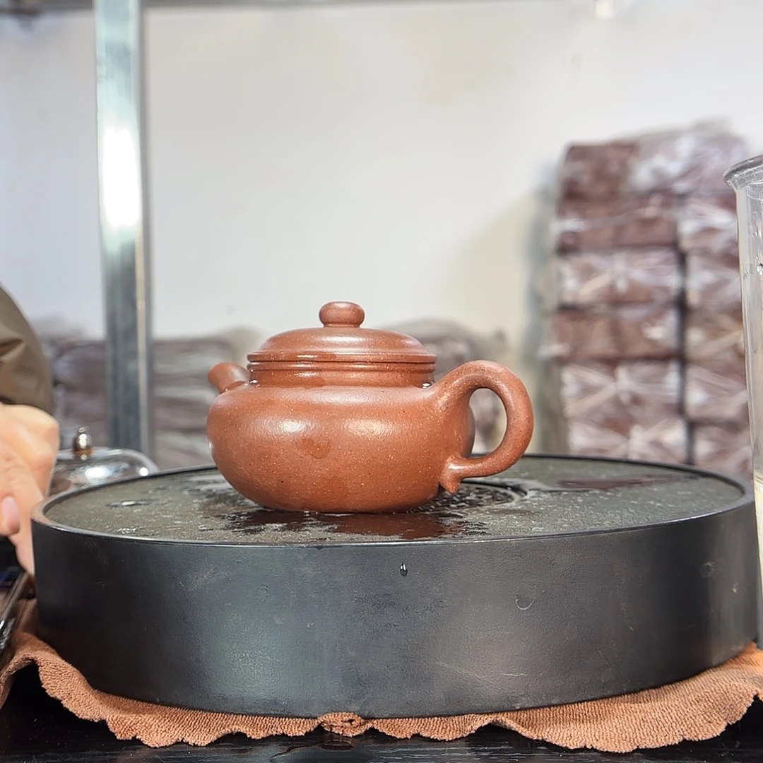 茶杯紫砂原矿紫砂 紫泥 250cc