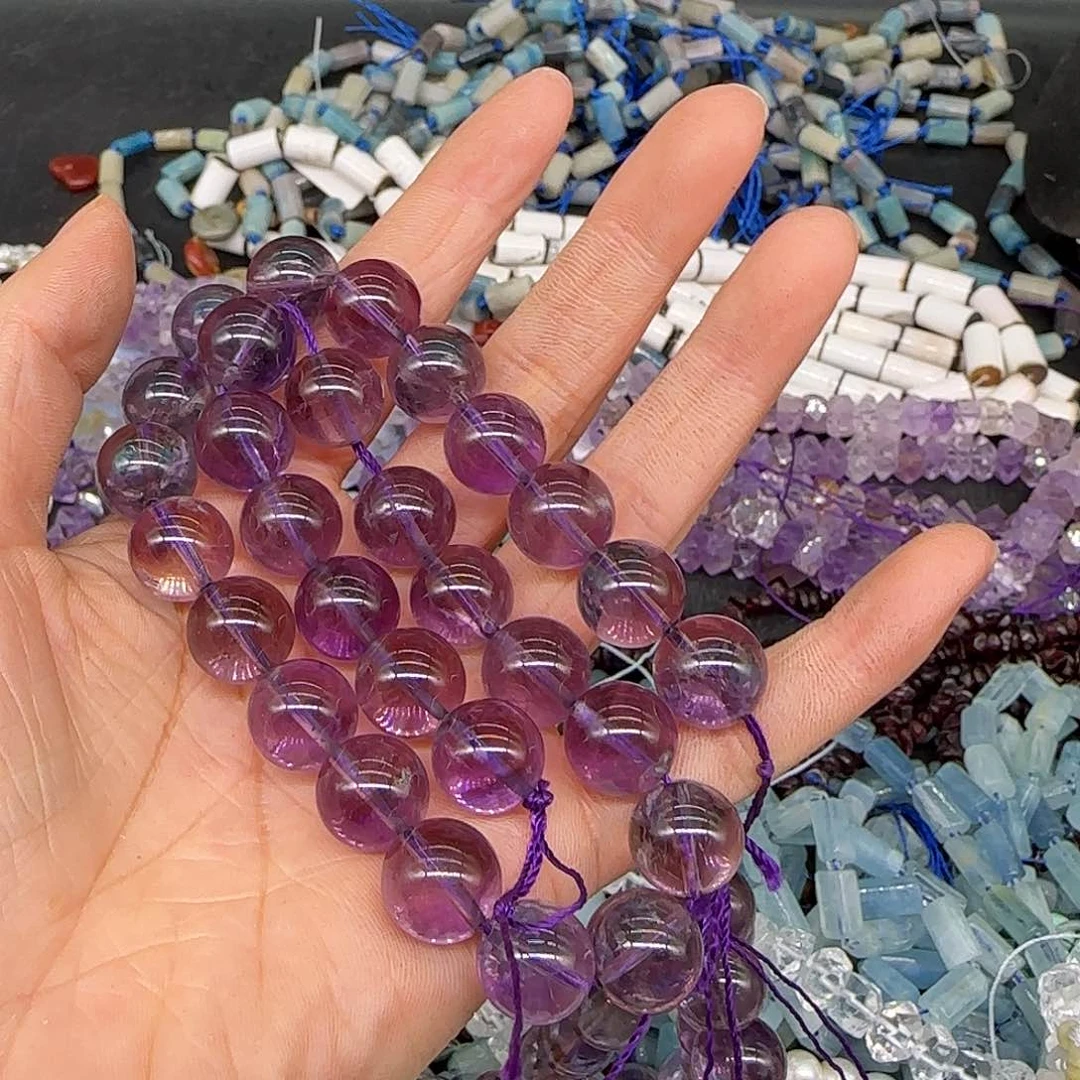 玛瑙/玉髓合金珠宝半成品用****6紫幽灵拍两84发一条01