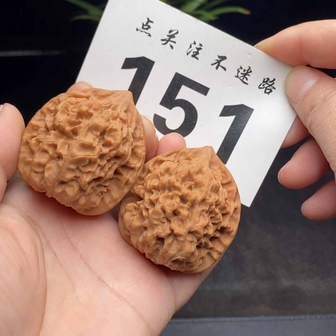 把件文玩核桃45官帽