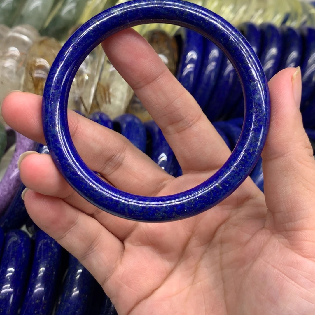 青金石未镶嵌手镯