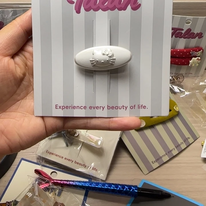 大***闲布艺非金属Kt椭圆白色小鸭夹