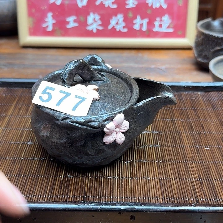 纯手工制作粗陶茶具