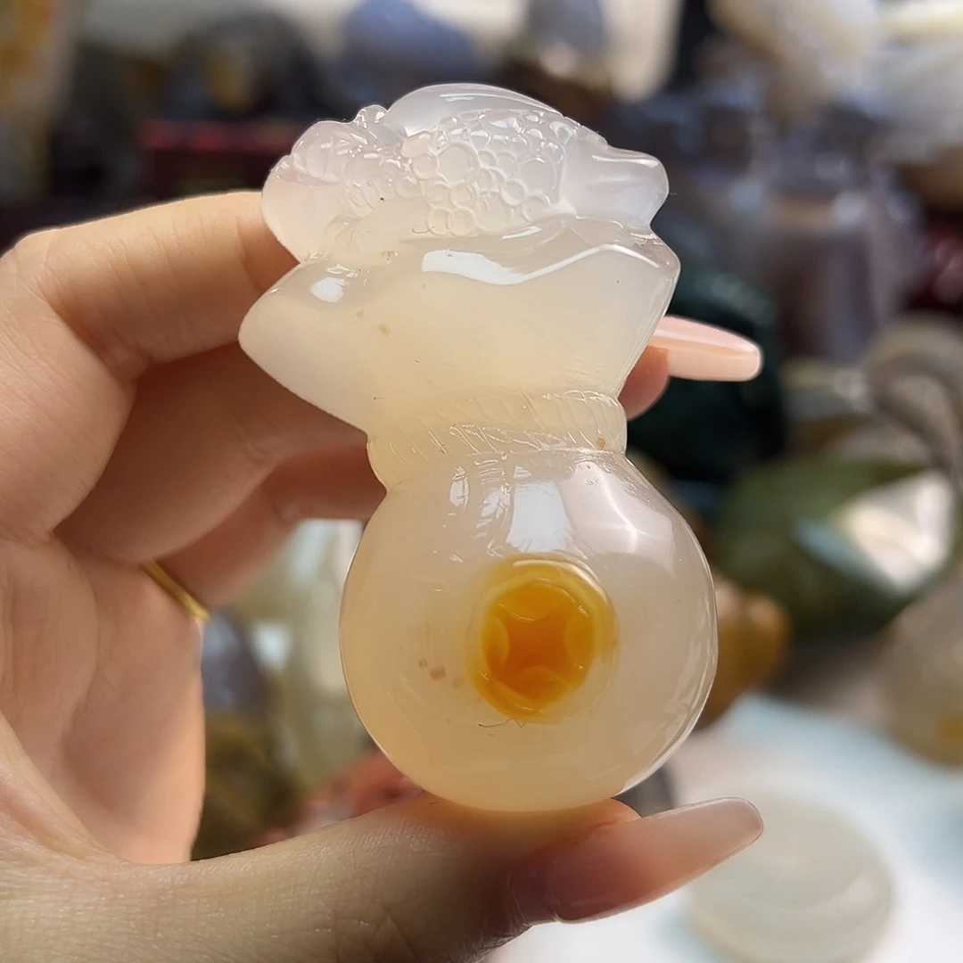 玛瑙/玉髓未镶嵌项链