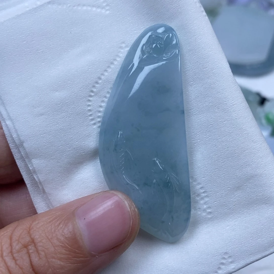 颈饰未镶嵌翡翠翡翠