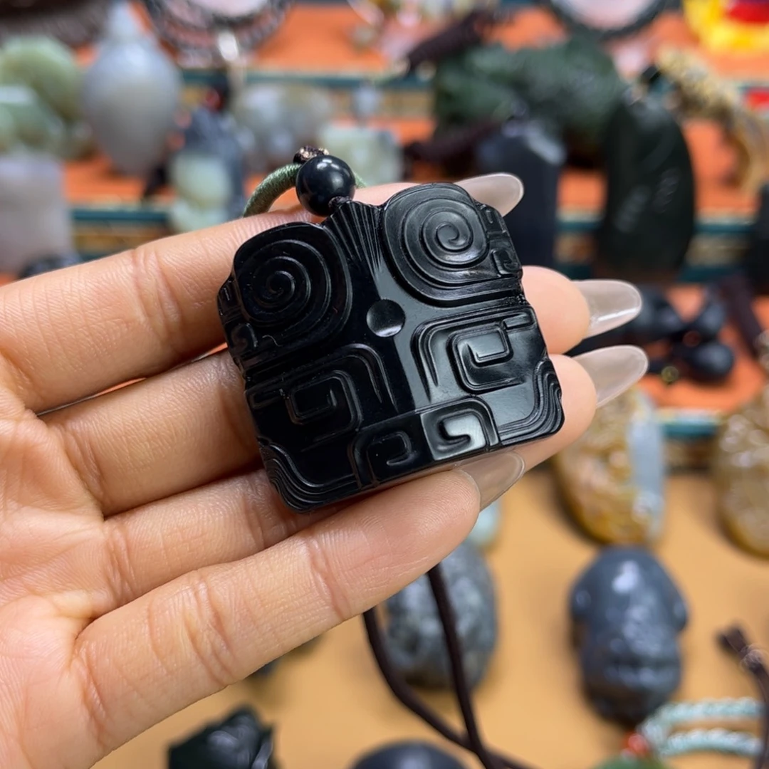 未镶嵌和田玉挂件自**悟