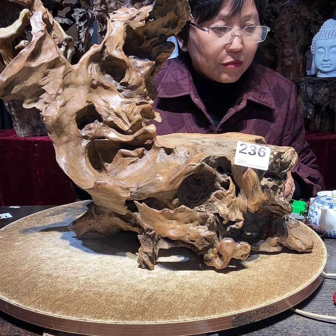 笨***跑236。株木随行根艺