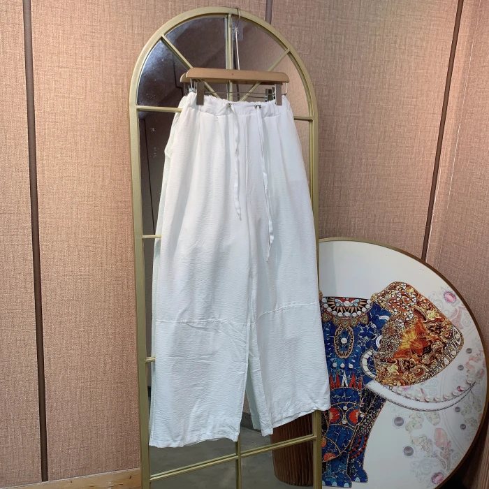 OO118产前产后孕妇白色裤子M90-120L130XL140XXL150