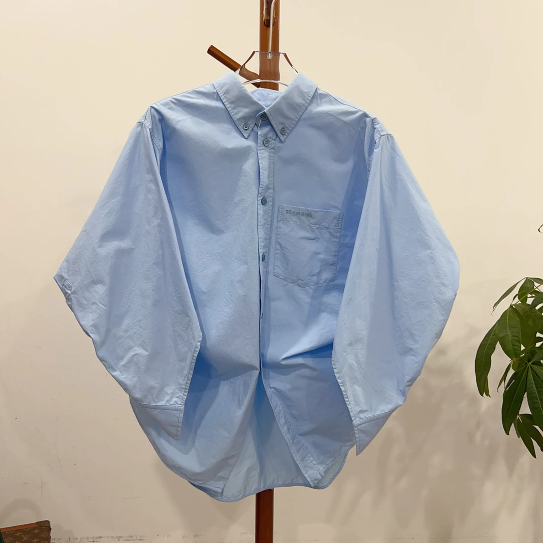 99新 Balenciaga/巴黎世家 衬衣 尺码36成色看直播GSS24433
