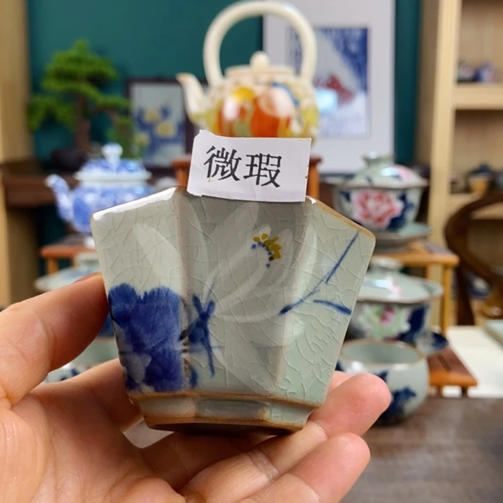 瓷片手工制作工艺精湛等特点