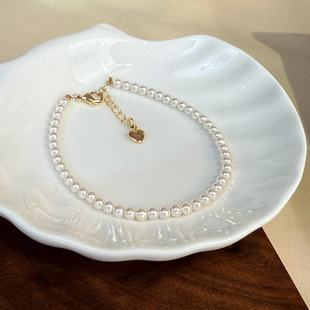 年货专场3-4mm小米珠时尚经典百搭正圆手链