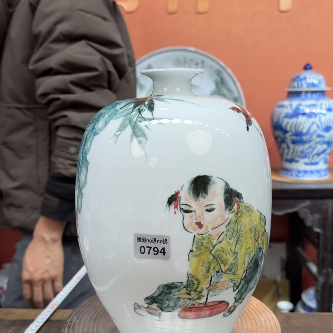 陶摆件吴义松甄选陶瓷0794