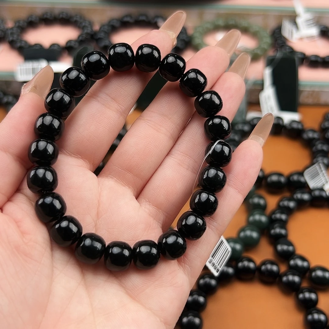 再***空和田玉未镶嵌手串