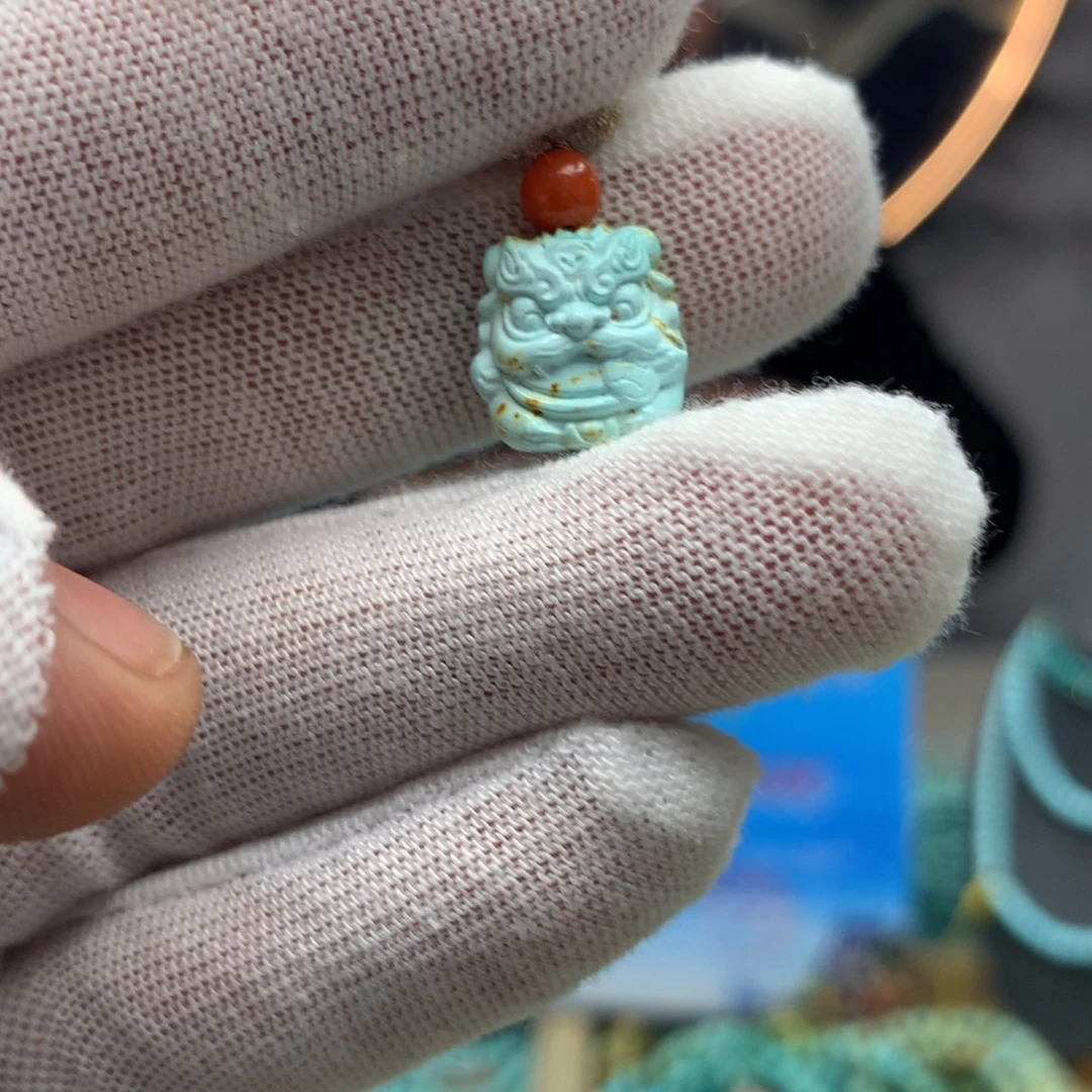 绿松石挂件未镶嵌