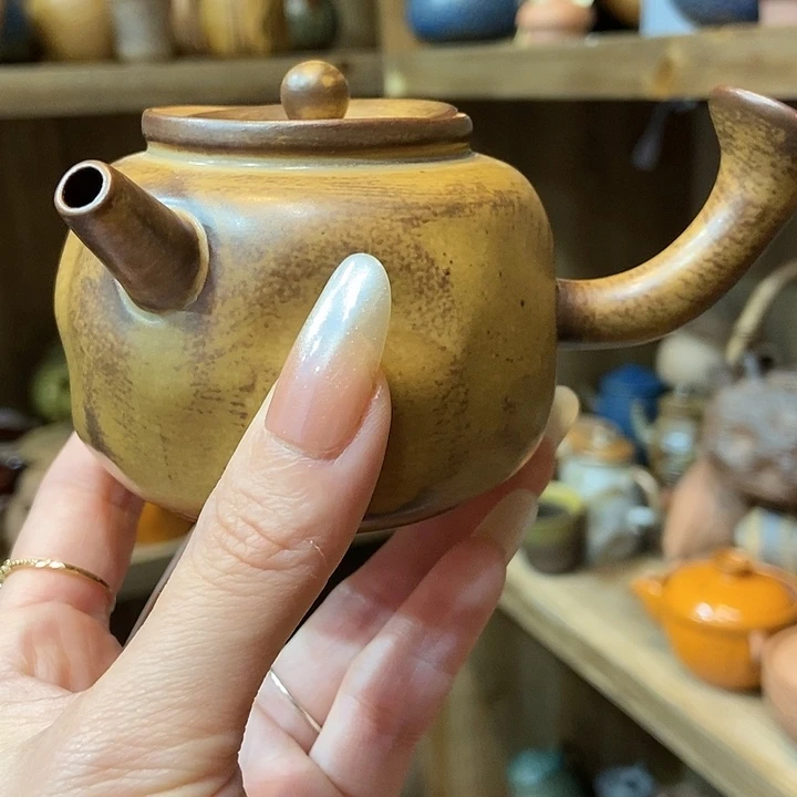 柴烧老岩泥高端茶器