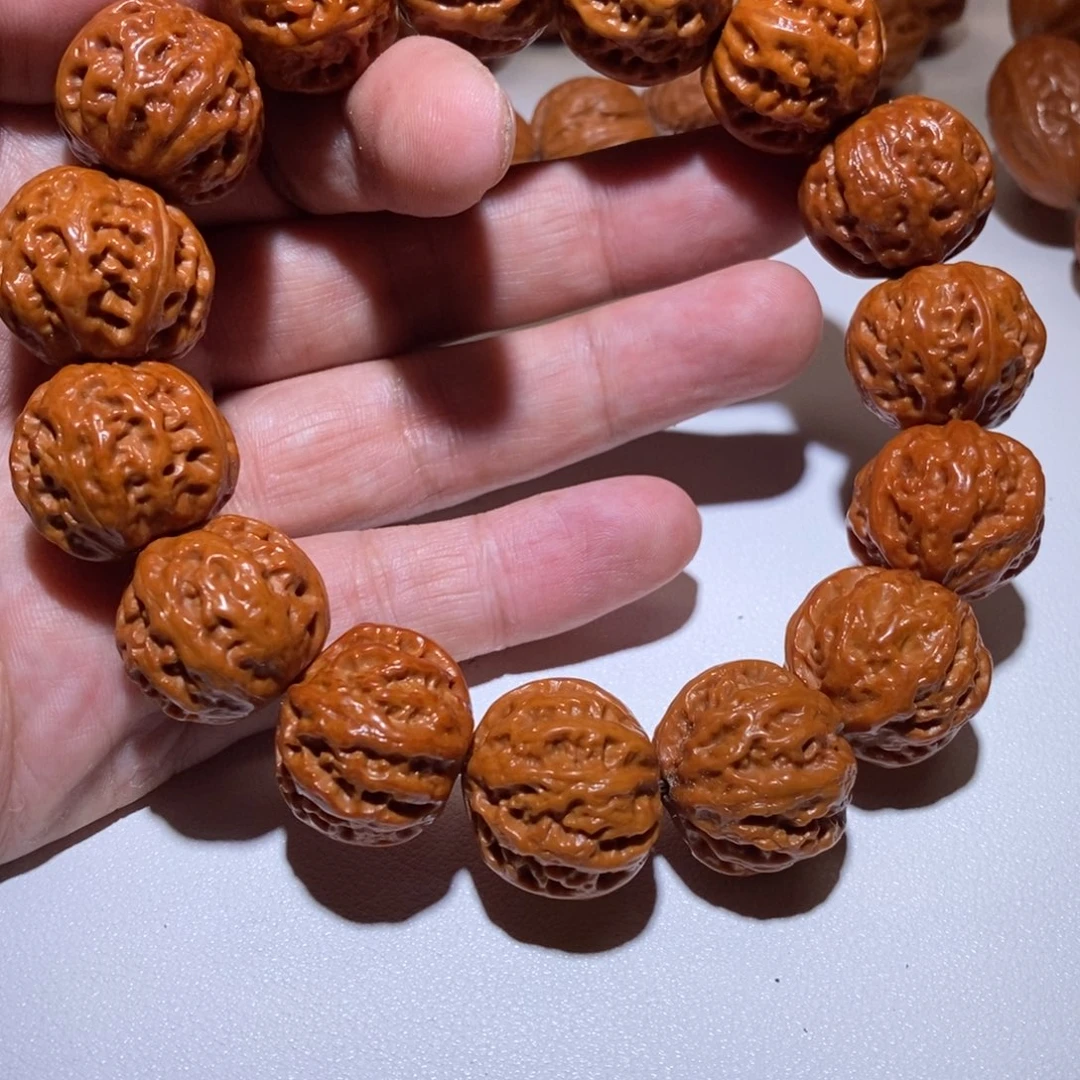 绕***柔文玩核桃手串福利