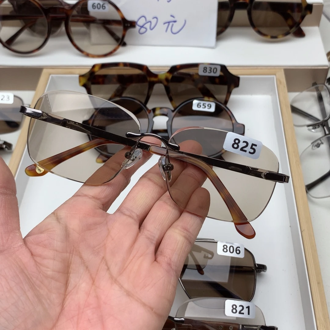 分体款无框眼镜825