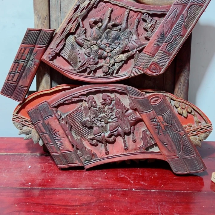 捡***驰木木雕工艺品摆件