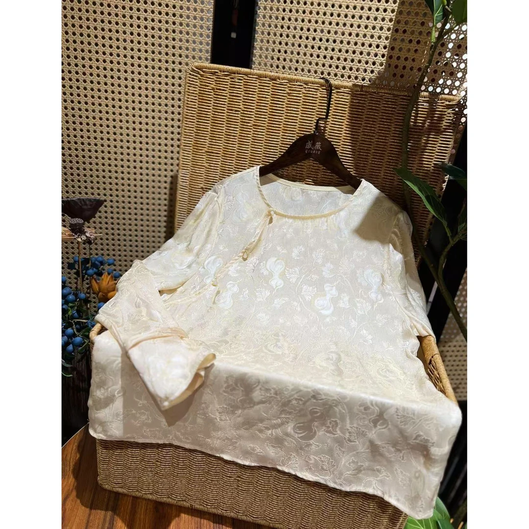 戚薇原创【如意】长60早春高品质国风上衣