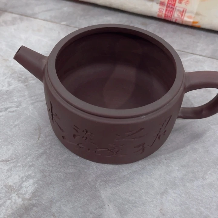 茶壶紫泥微瑕宜兴紫砂