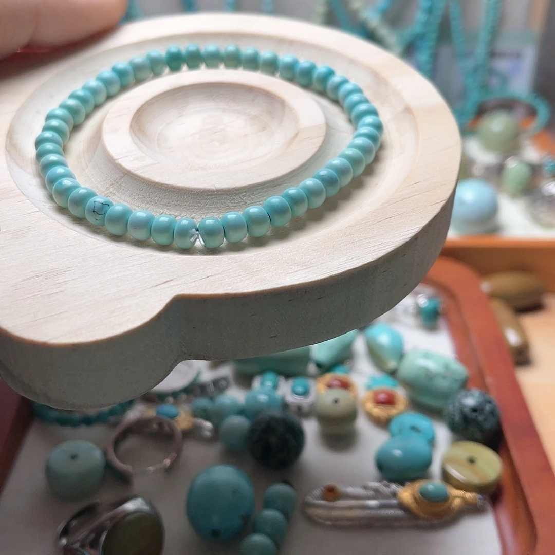 绿松石手串未镶嵌