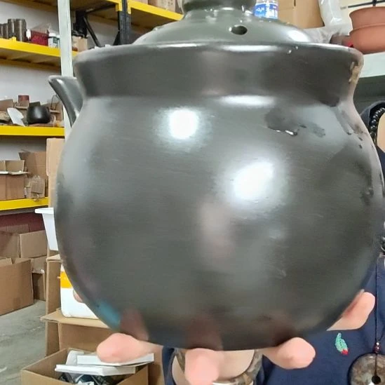 泗水砭石文化馆老虎石养生壶