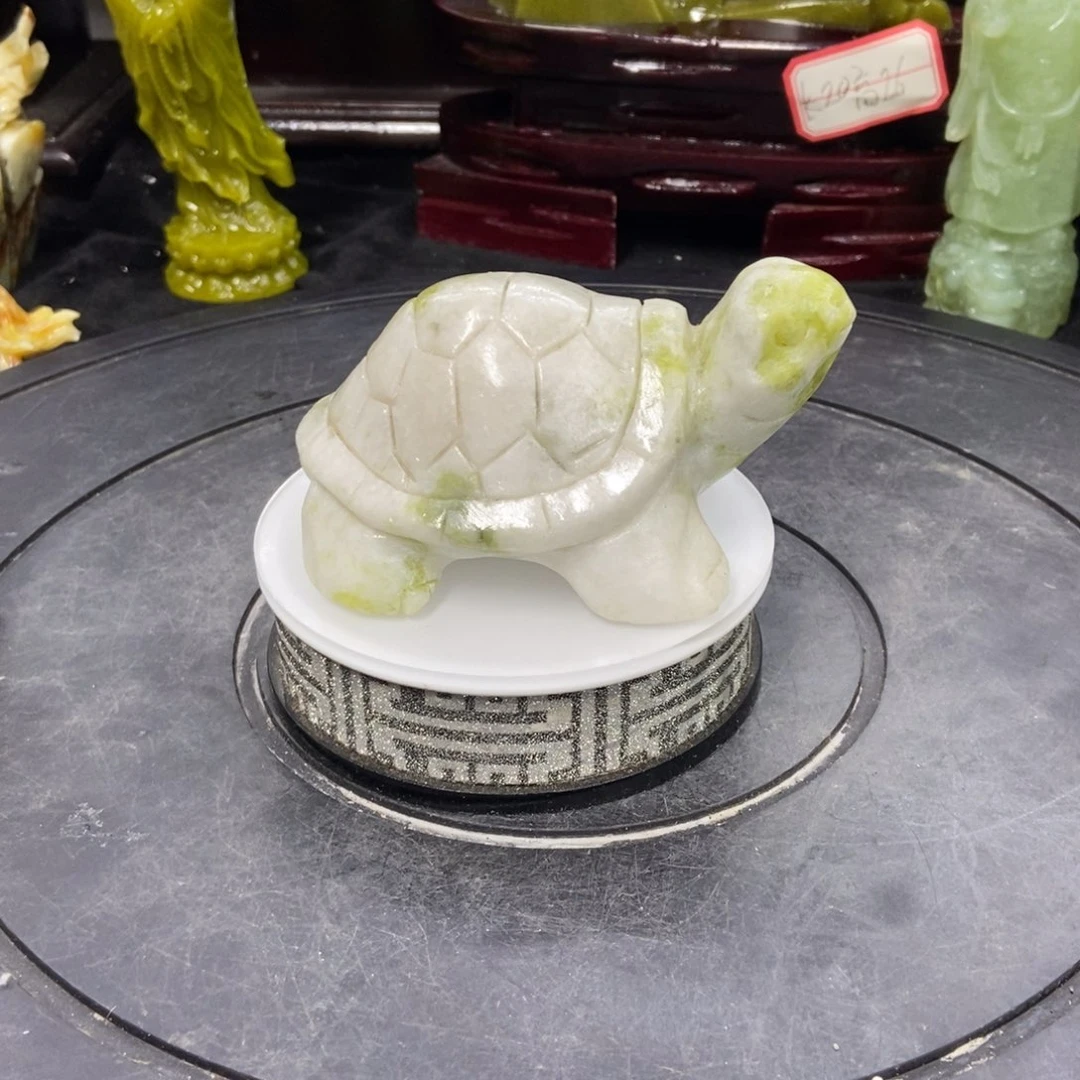 石材天然岫岩玉摆件