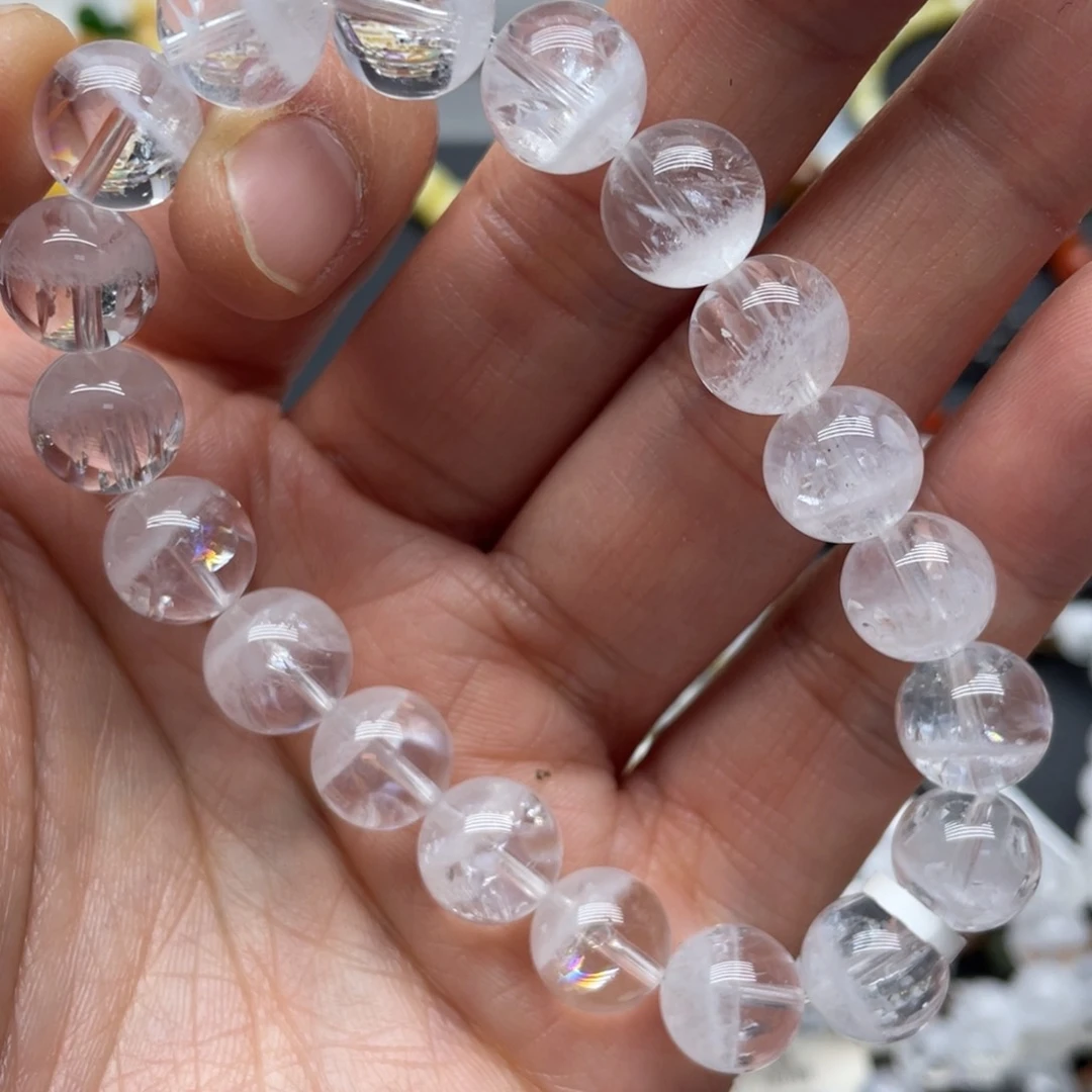 水晶手链未镶嵌白幽灵