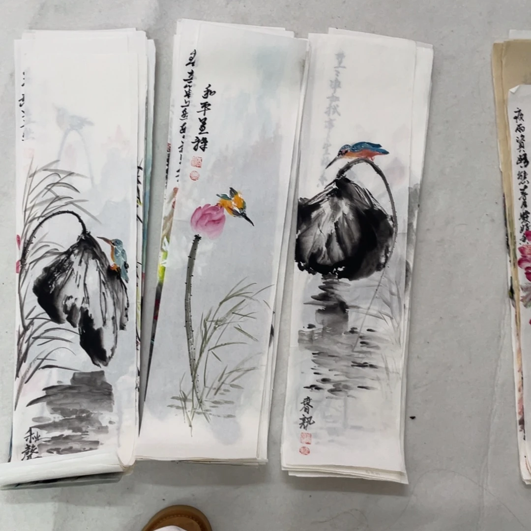国画高庆丽老师绘画