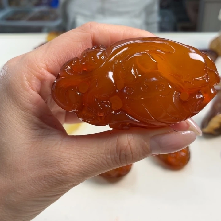 玛瑙/玉髓吊坠(不含链)未镶嵌
