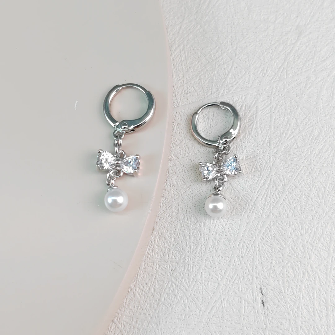 XUPING/旭平首饰 合金仿珍珠耳饰 【参与满赠】气质GDQ X001132362