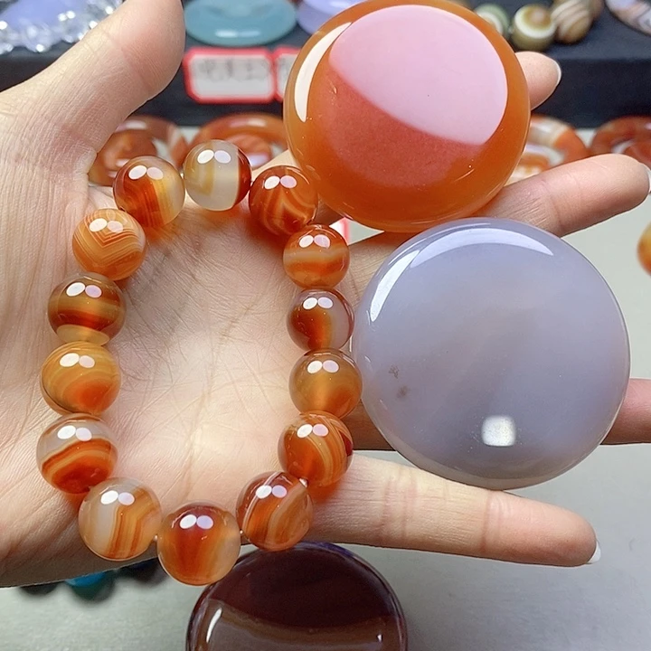 玛瑙/玉髓吊坠(不含链)未镶嵌诠**然