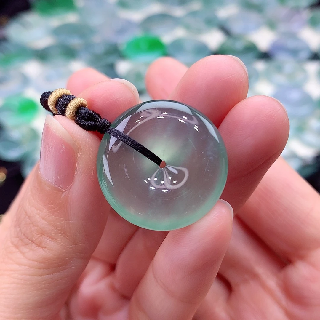 颈饰未镶嵌翡翠编号67-尺寸23/6