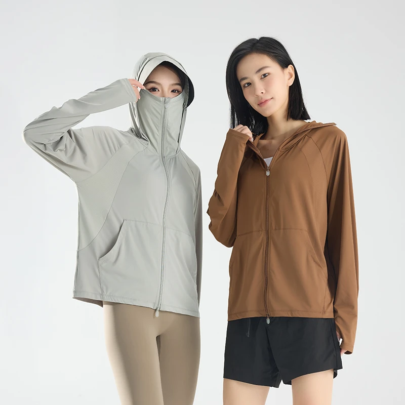 【黑胶原纱顶配款】薄款透气防晒衣冰皮运动户外休闲防紫外线防晒服