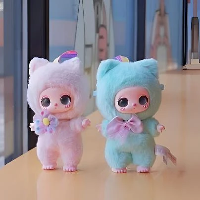 莉拉LIILA V2 S ZOO毛绒可爱公仔盲盒潮玩挂件公仔车载办公手办