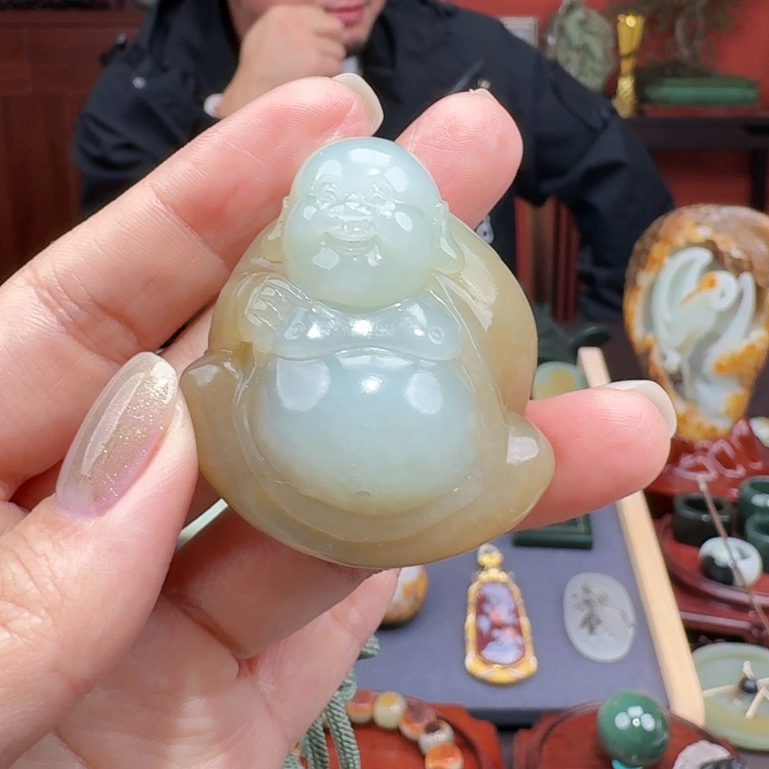 用***3和田玉未镶嵌挂件