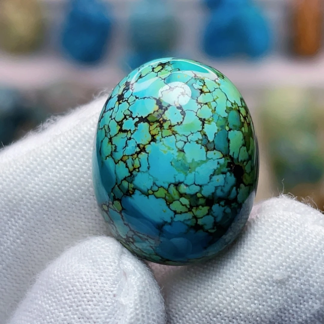 未镶嵌绿松石珠宝奇石