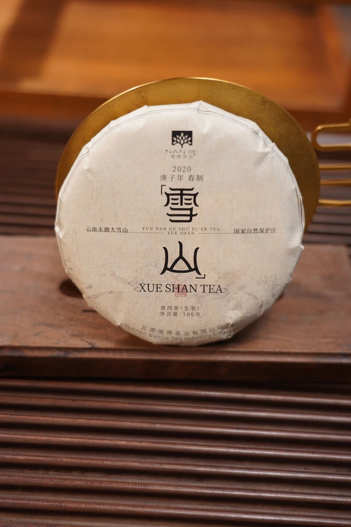 南界 2020年永德大雪山古树普洱生茶  100g/饼