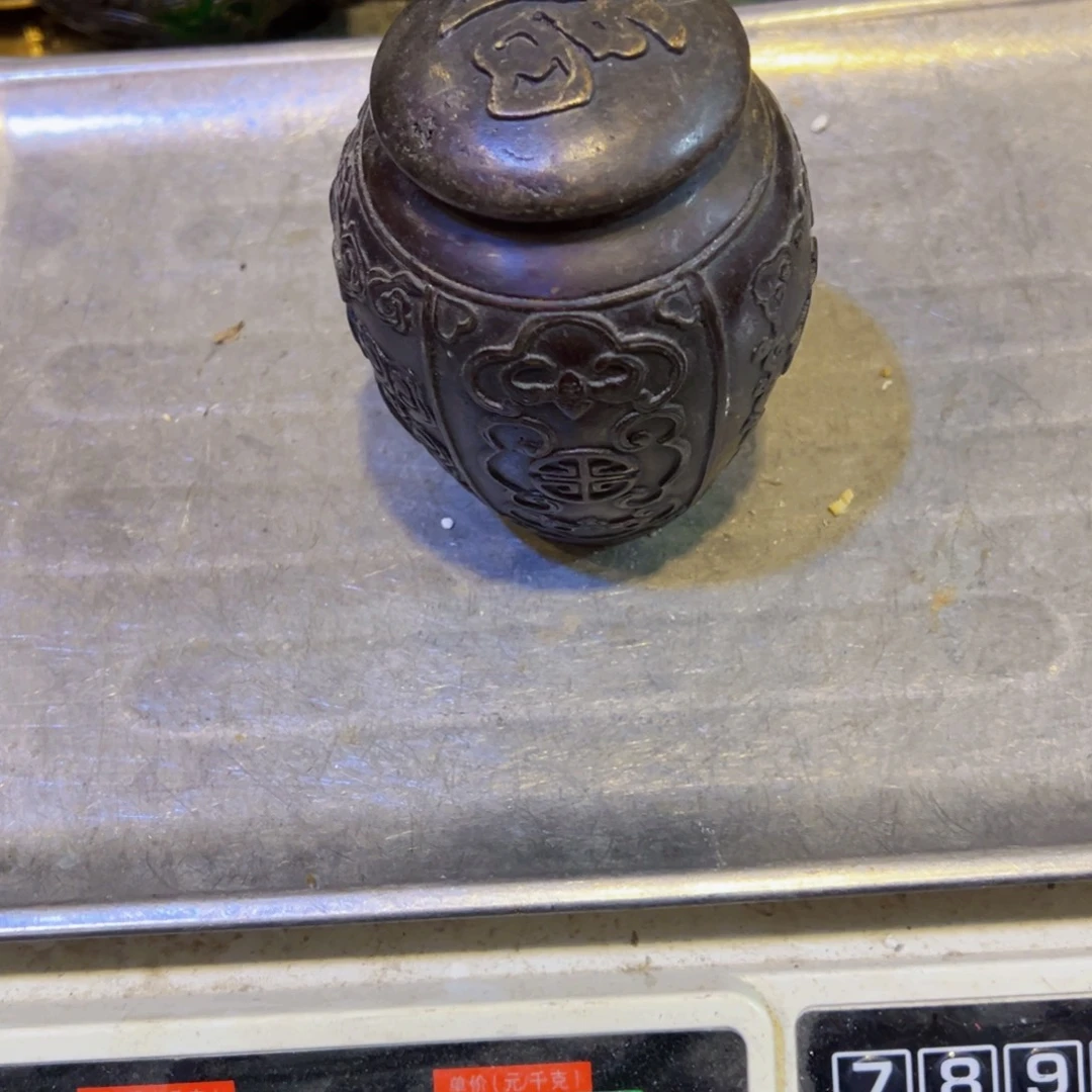 知***鱼黄铜摆件工艺品摆件