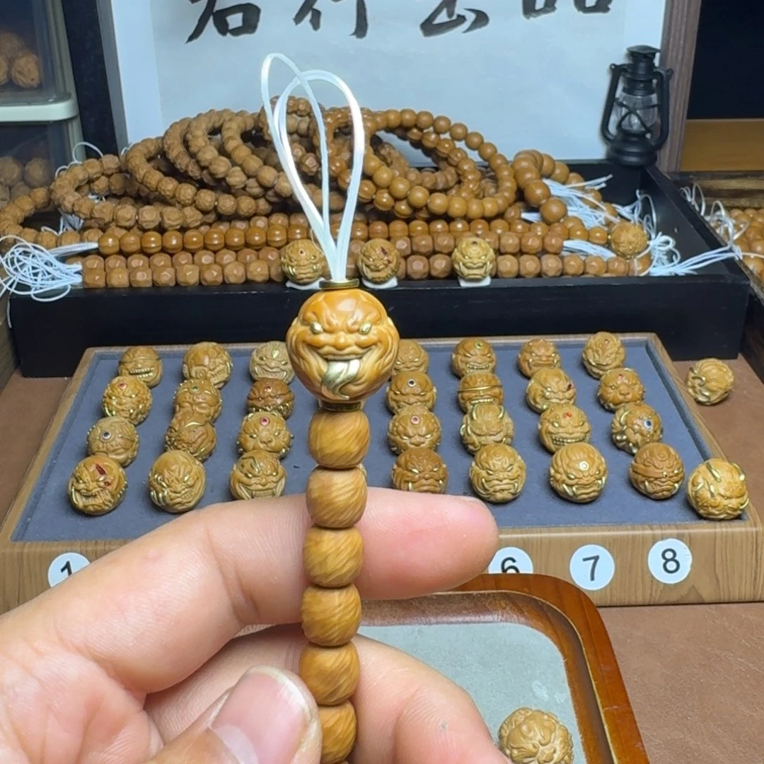 手串/手链核桃全品微反油云锦搭配舔僧