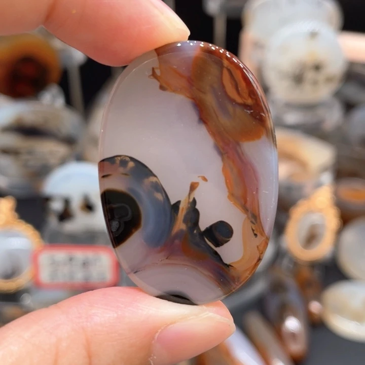 玛瑙/玉髓未镶嵌珠宝半成品