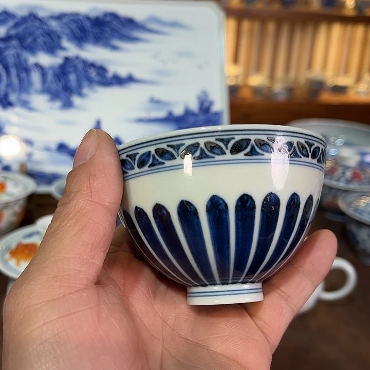 錡镇堂手工手绘杯