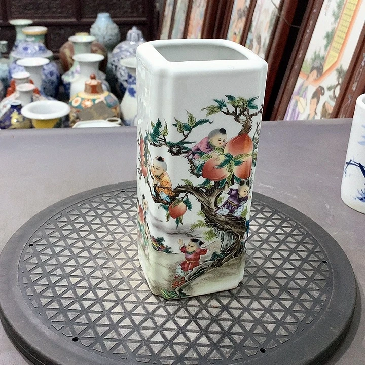 摆件陶博古架陶瓷摆件