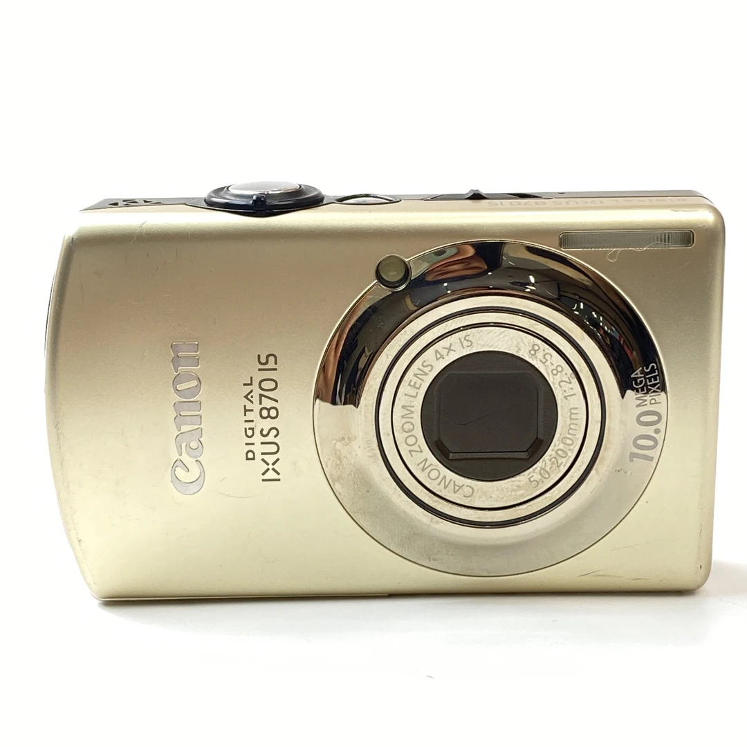 95新 Canon/佳能 ixus870金色1000w像素4x光变ccd数码相机