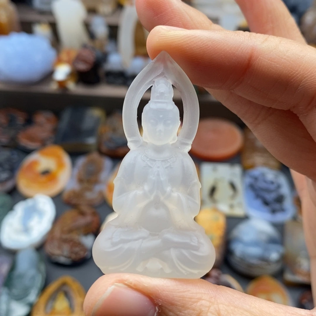 未镶嵌吊坠(不含链)玛瑙/玉髓