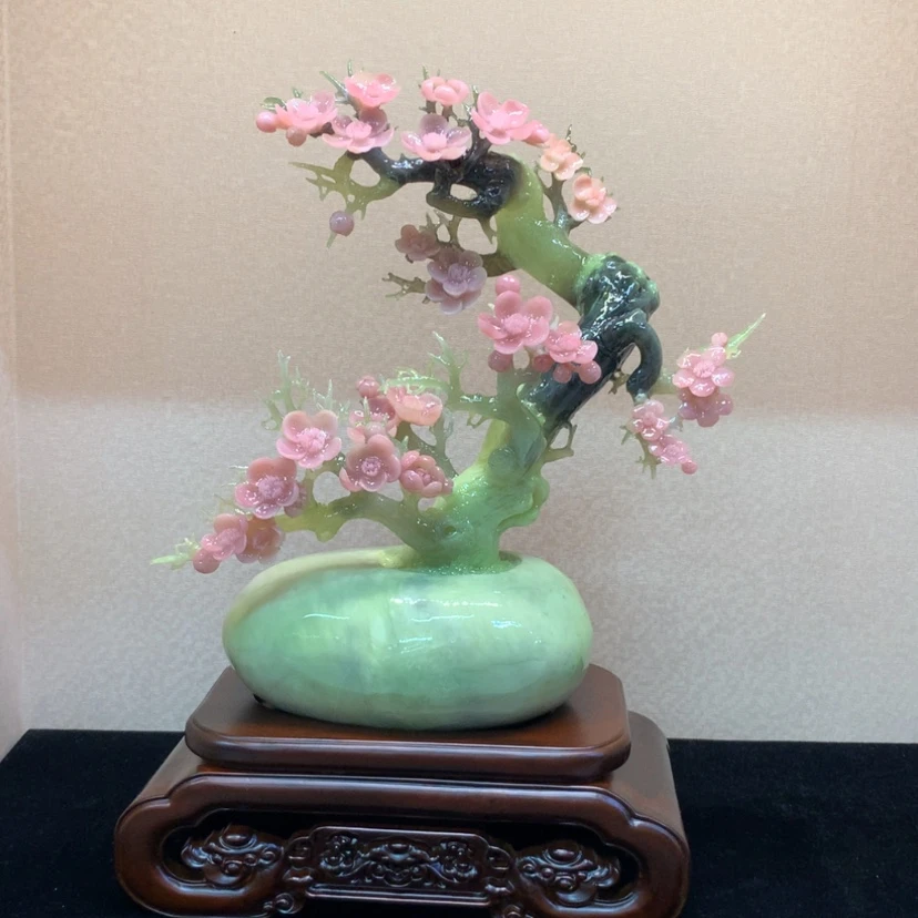 【闪购商品】未镶嵌蛇纹石玉摆件覆膜