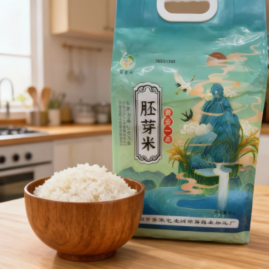 25年东北新米胚芽香米核心产区现磨煮饭营养清香软糯香甜