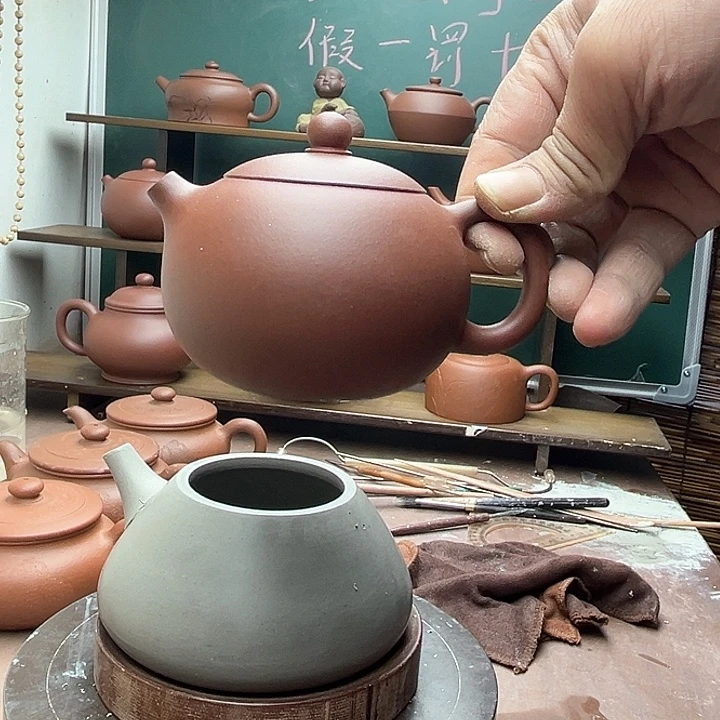 老***号紫砂茶壶西施壶原矿无添加容量容量180