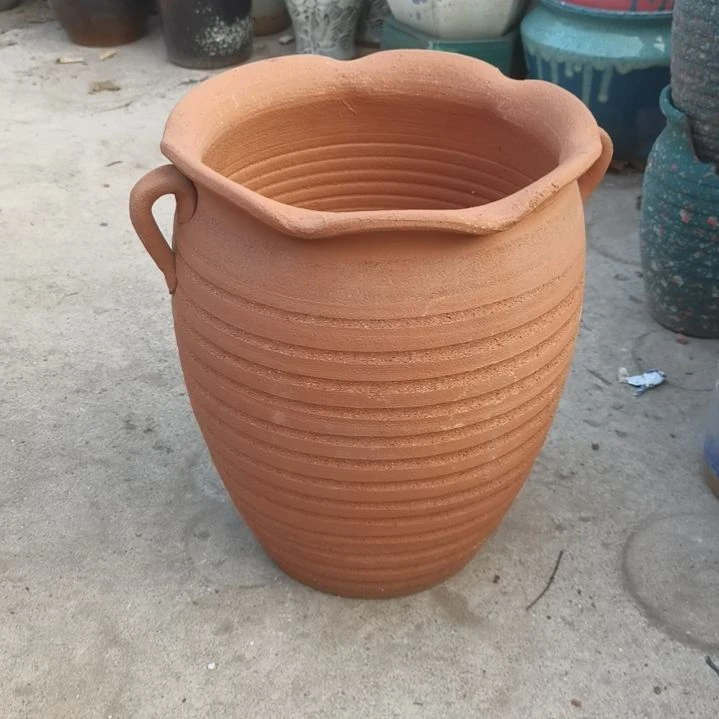 红陶口24高31瑕疵